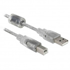 Kabel USB-A(M) - B(M) 2.0, 0.5m
