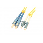 Patchcord Opto LC/UPC-SC/UPC, SM, duplex, 1m