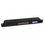 Adapter PoE 8p RACK 19 LCD ADA-8P-1U-LCD
