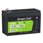 Akumulator Green Cell LiFePO4 12.8V 10Ah 128Wh (CAV10)