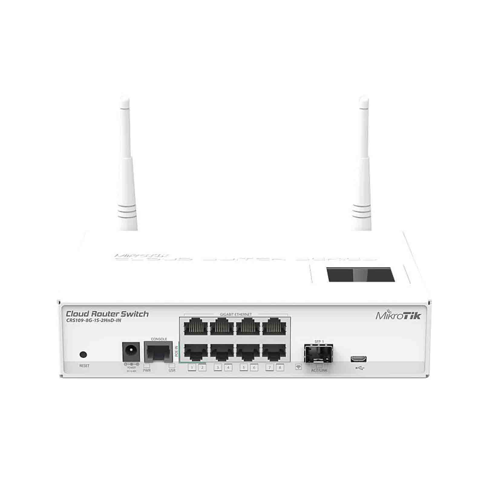 MikroTik Cloud Router Switch CRS109-8G-1S-2HnD-IN