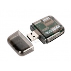 Czytnik kart I-BOX R014 USB czarny(zew) - 4 sloty