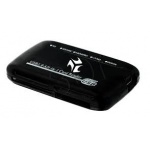 Czytnik kart I-BOX USB czarny(zew) - 6 slotów