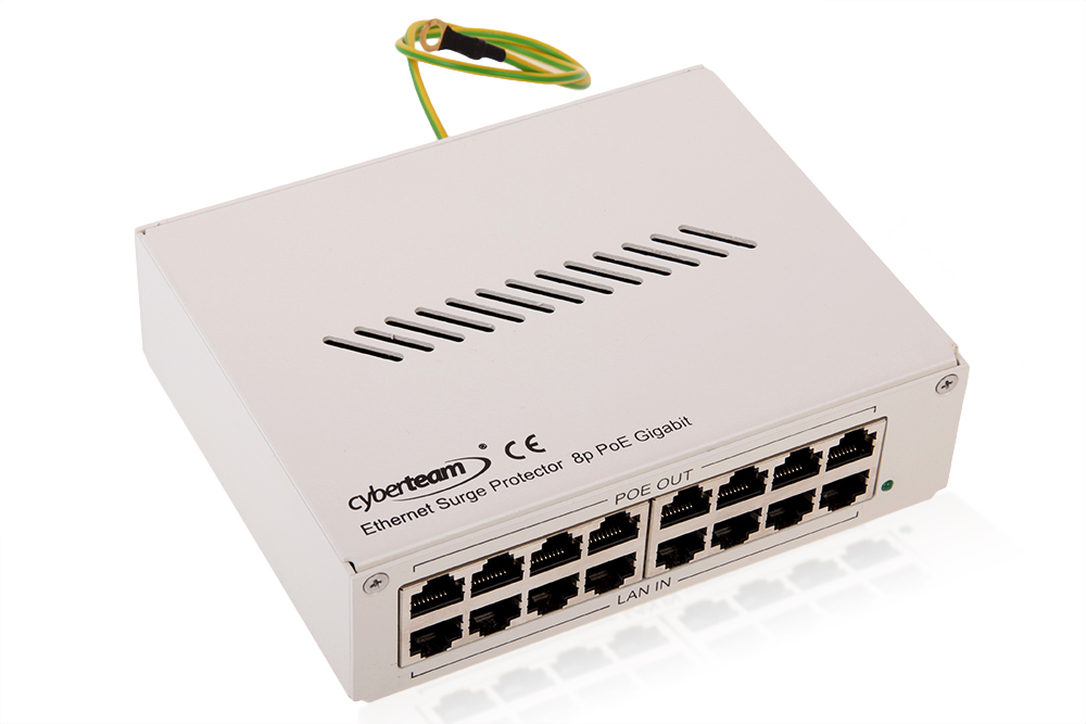 Ethernet Surge Protector SPG-8P-D :: wisp.pl