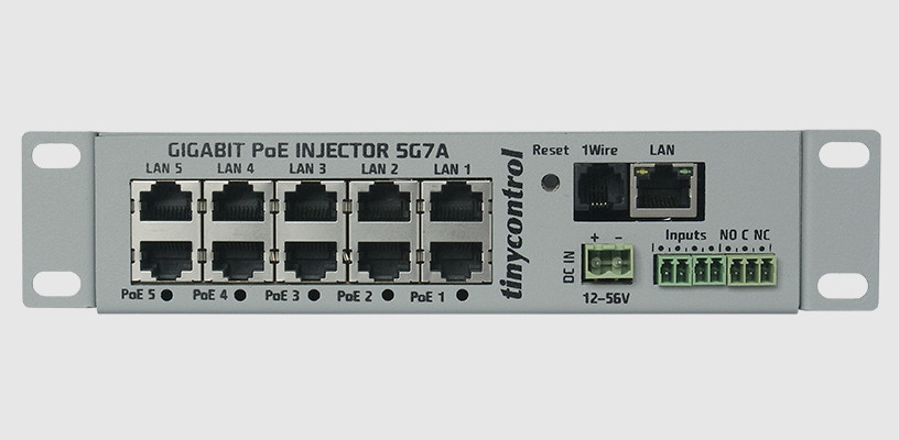 Gigabitowy Injector PoE 5G7A-M