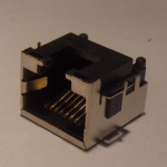 Gniazdo RJ45 SMT ekranowane - Bullet