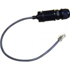 Gniazdo hermetyczne RJ-45 ekranowane (Waterproof Ethernet)