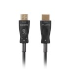 Lanberg CA-HDMI-30FB-0100-BK, Kabel HDMI 2.1, 8K, aktywny, długość 10m