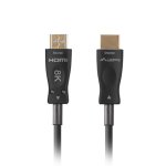 Lanberg CA-HDMI-30FB-0500-BK, Kabel HDMI 2.1, 8K, aktywny, długość 50m