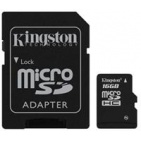 Kingston microSDHC 16GB Class 4