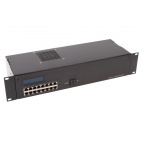 Zasilacz buforowy 12V 8p PoE RACK 19"