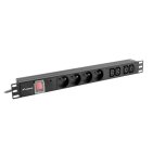 Lanberg PDU-04E04I-0200-IEC-BK