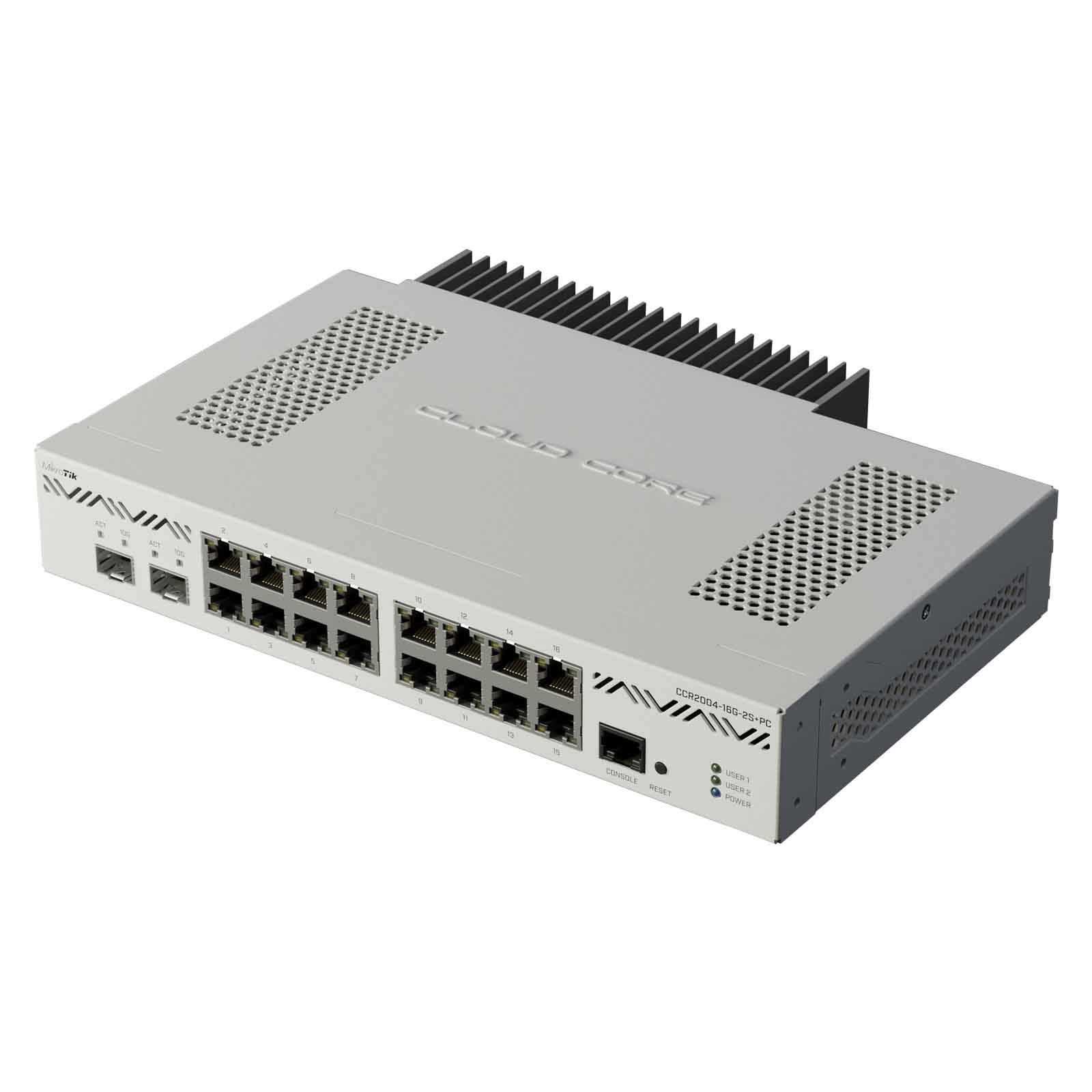 MikroTik Cloud Core Router CCR2004-16G-2S+PC