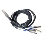 MikroTik DQ+BC0003-DS+ break-out cable 3m