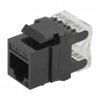 Moduł keystone RJ-45 UTP kat.5e, czarny