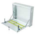 StalFlex CR19-2U-130-W Obudowa rack 19" 2U, 130mm, pionowa, biała
