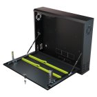 StalFlex CR19-2U-130-B Obudowa rack 19" 2U, 130mm, pionowa, czarna