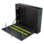 StalFlex CR19-2U-130-B Obudowa rack 19" 2U, 130mm, pionowa, czarna