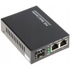 Option Gigabit Media Konwerter MC230P SFP-2xRJ45 PoE