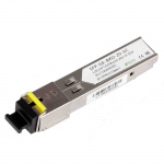 Option SFP WDM, 1.25Gbps, SM SC, 16dB, 20km, TX1550, DDM