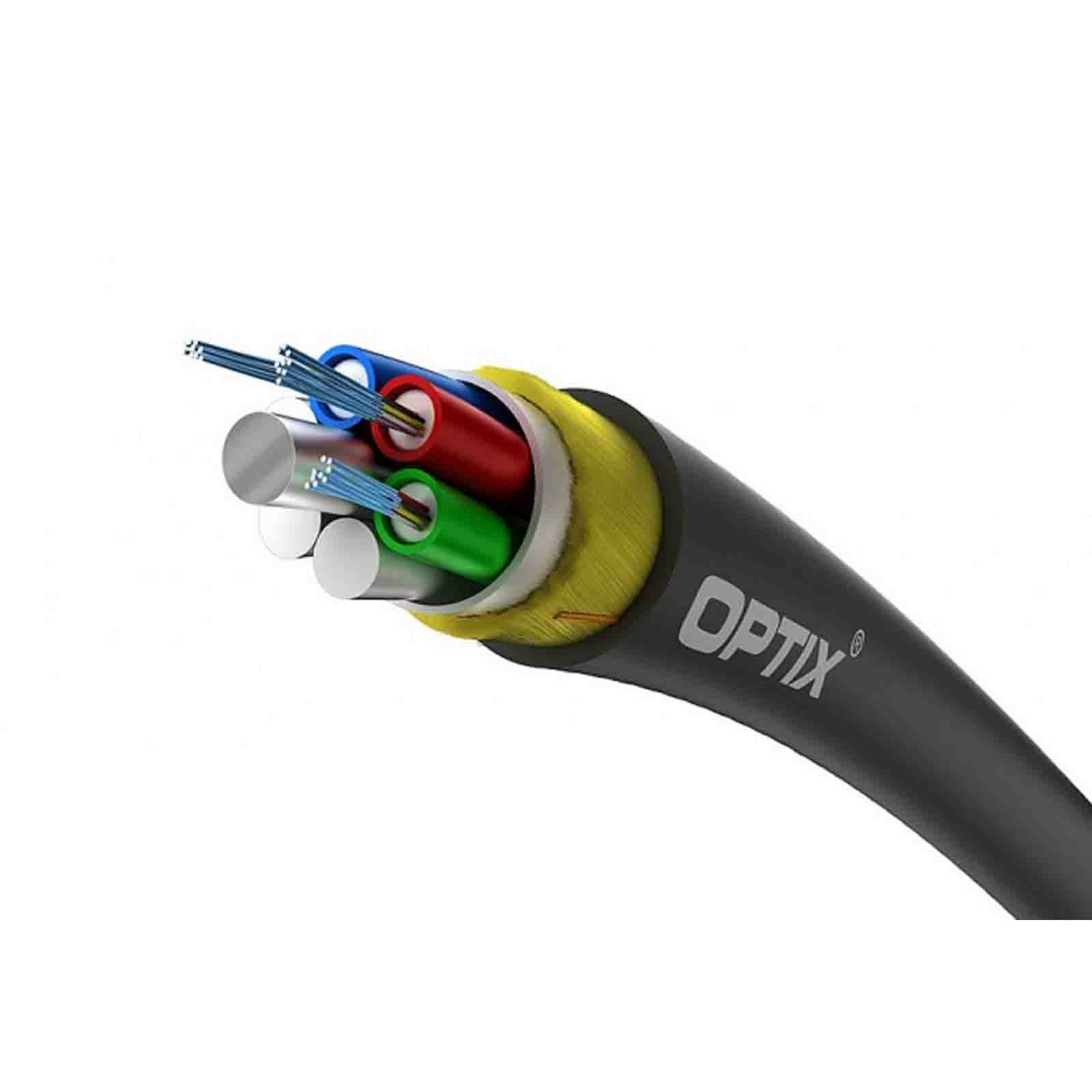 Optix kabel ADSS-XOTKtsdD AC102 12J 9/125 2T6F ITU-T G.652D 2.7kN (Span 50m) :: wisp.pl