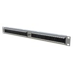 StalFlex S-BPMCO19-1U-G Szczotkowy organizer kabli 19" 1U, szary