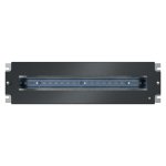 Stalflex S-VDP-C19-3U-60-B Panel dystrybucji napięć Standard 19" 3U, 60mm, 22xS, czarny