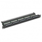 Patch panel telefoniczny kat. 3, 25x RJ45