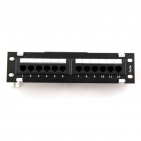 Patch panel UTP 10" kat.5e, 12 portów