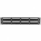 Patch panel UTP 19" kat.5e, 48 portów