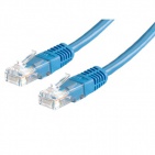 Patchcord UTP kat.5e 0.5m (niebieski)