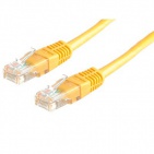 Patchcord UTP kat.5e 2m (żółty)