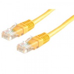 Patchcord UTP kat.5e 2m (żółty)