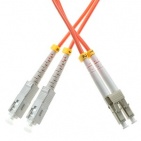 Patchcord Opto LC/UPC-SC/UPC, MM OM2, duplex, 5m