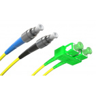 Patchcord Opto FC/UPC-SC/APC, SM, duplex, 10m