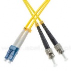 Patchcord Opto LC/UPC-ST/UPC, SM, duplex, 1m