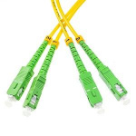 Patchcord Opto SC/APC-SC/APC, SM, duplex, 1m