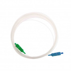 Patchcord Opto SC/APC-SC/UPC, SM, simplex, 30m G657B3 Ghost (przeźroczysty)