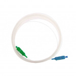 Patchcord Opto SC/APC-SC/UPC, SM, simplex, 10m G657B3 Ghost (przeźroczysty)