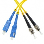 Patchcord Opto SC/UPC-ST/UPC, SM, duplex, 2m