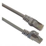 Patchcord SSTP (LSOH) kat.7 1m (szary)