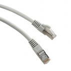 Patchcord SSTP (PiMF) kat.6a 0.25m (szary)