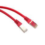 Patchcord STP kat.5e 2m (czerwony)