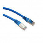 Patchcord STP kat.5e 3m (niebieski)