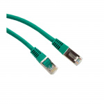 Patchcord STP kat.5e 1.5m (zielony)