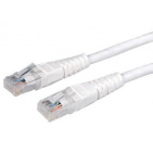 Patchcord UTP kat.5e 10m (biały)