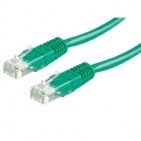 Patchcord UTP kat.5e 1m (zielony)