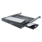 StalFlex RSR-F2-19-1U-350B-KM Półka do szafy RACK 19" Flex II, pod klawiaturę i myszkę, 350 mm, 1U, 