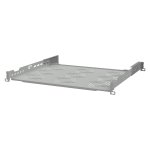 StalFlex B-RSA19-1U-350G Półka do szafy RACK 19", z otworami, 350 mm, 1U, regulowana, szara, seria B