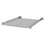 StalFlex B-RSA19-1U-550G Półka do szafy RACK 19", z otworami, 550 mm, 1U, regulowana, szara, seria B